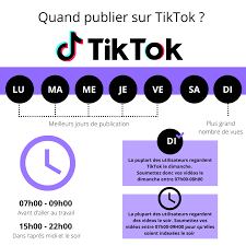 Quand publier sur TikTok